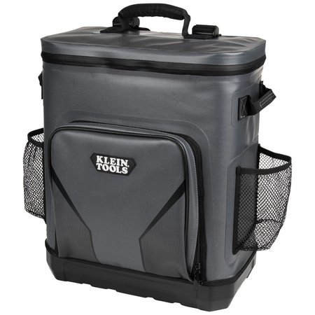 KLEIN TOOLS, INC. Backpack Cooler, Insulated, 30 Can Capacity 62810BPCLR